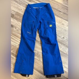 Mammut Vibrant Blue Ski Pants